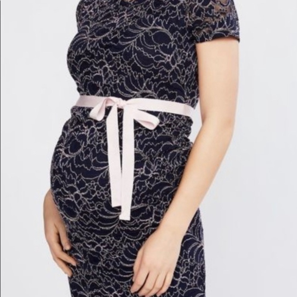 Motherhood Maternity Gender Reveal Dress NWT